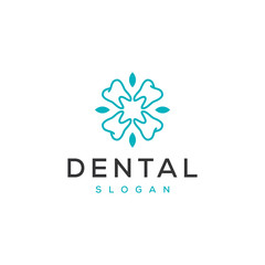 dental vector logo design