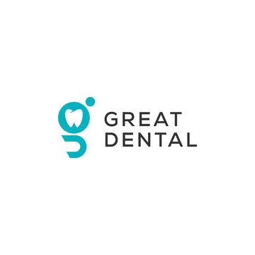 G letter dental logo design