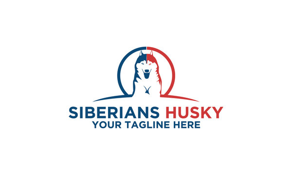 Siberian Husky Logo