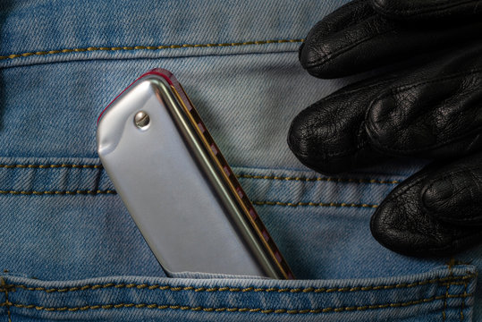 Blues Harmonica In The Jean Pocket