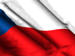 Czech republic flag background
