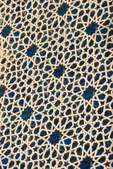 Decorative lattice with ornament