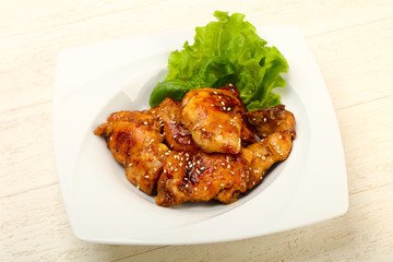 Teriyaki thighs