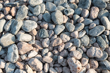 Texture of river stones