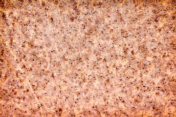 Old rusty zinc brown background with hole seamless patterns texture from corroded