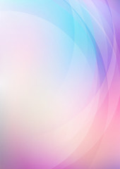 Abstract colors background with curved