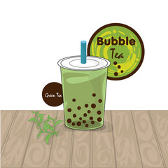 bubble tea graphic cup