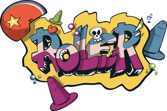 roller graffiti