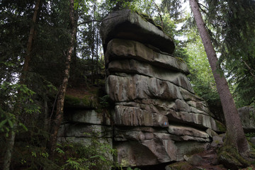 haberstein near luisenburg and Kösine