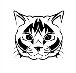 cat vector logo