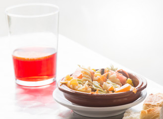 pasta salad, mediterranean diet