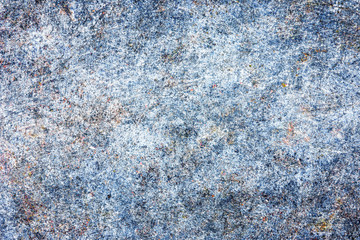 Blue color grunge scratched metal texture. Industrial backdrop for graphic design.