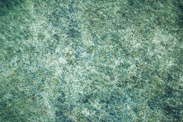 Green color grunge scratched metal texture. Industrial backdrop for graphic design.