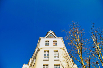 Old Building with Blue Sky