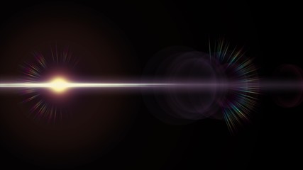 lights optical lens flares shiny bokeh illustration art background new natural lighting lamp rays effect colorful bright stock image
