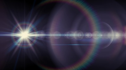 lights optical lens flares shiny bokeh illustration art background new natural lighting lamp rays effect colorful bright stock image