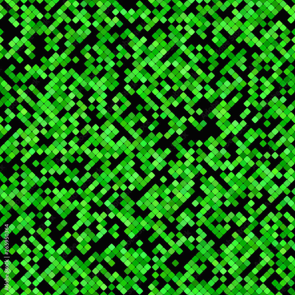 Poster repeating rounded square mosaic pattern background - graphic design