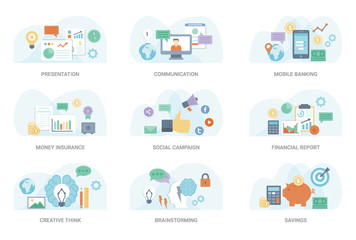 Flat Concept Illustration