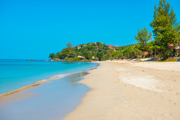 Sand beach at tropical island