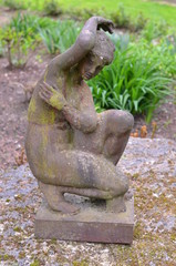 posąg, rzeźba, kamienie, jardin, sztuka, park, religia, antyczny, stary, architektura, azja, pomnik, zwierzak, rozciągacz, dekoracja, zieleń, anioł, kultura, baba © Szymon