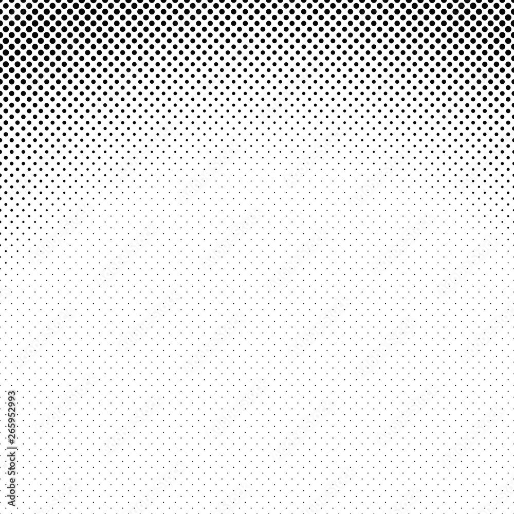 Poster abstract halftone circle pattern background - vector graphic from dots