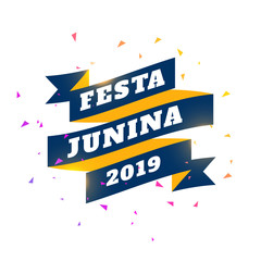 festa junina 2019 celebration banner