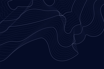 dark background with contour lines