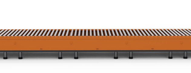Empty conveyor belt