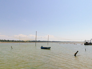 Albania, Divjake-Karavasta National Park, Lagoon of Karavasta