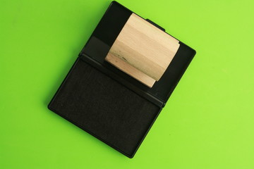 stamp ink made in wood
