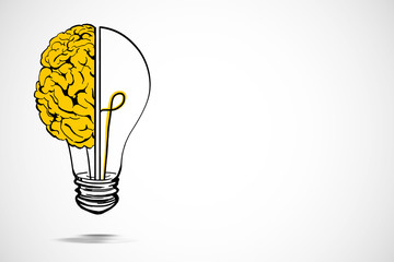 Idea and brainstorm backdrop