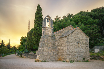 Marjan Hill - the church of St. Nicholas, Split