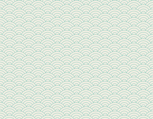 Chinese vector background with waves