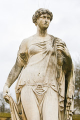 Statue of Flora in the Jardin du Luxembourg, Paris, France