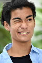 Fototapeta premium Filipino Male And Confusion