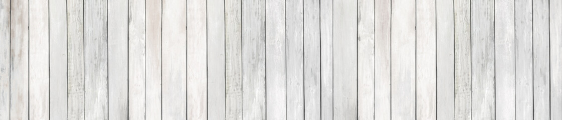 Fototapeta na wymiar white board of old wood plank