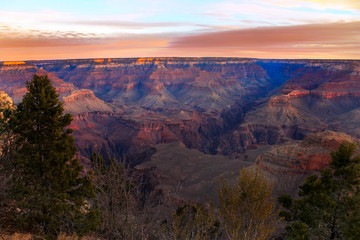 sunrise in mountains