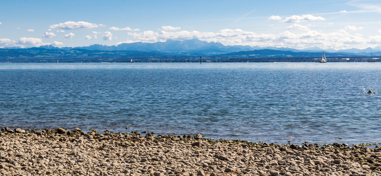 Bodensee Immenstaadt Richtung Romanshorn