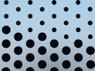 Metal decorative panels for the facade. Metal texture background