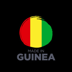 Fototapeta premium MADE IN GUINEA