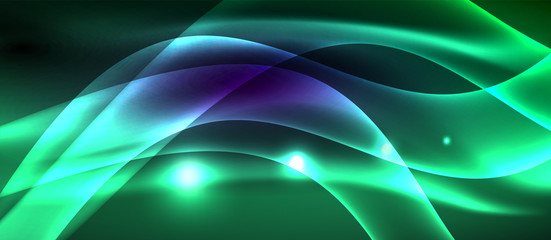 Neon light waves