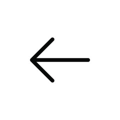 Arrow Back icon.&nbsp;This icon use for admin panels, website, interfaces, mobile apps