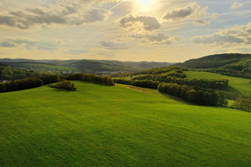 Thüringen. Vogelperspektive.