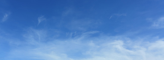 white cloud on blue sky weather background