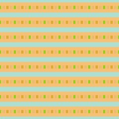 burly wood, light blue and yellow green geometric repeating patterns. can be used for textiles, fashion design, wallpaper or as texture