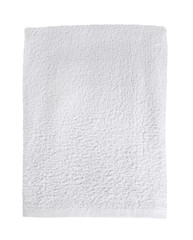 white towels isolated on a white background