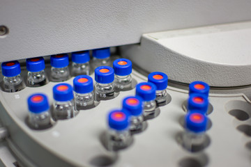 bottle group analysis for an experiment in a science research lab.