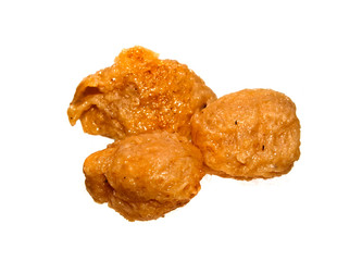 meat isolated on white background