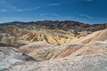 Fototapeta na wymiar Colored Desert Range