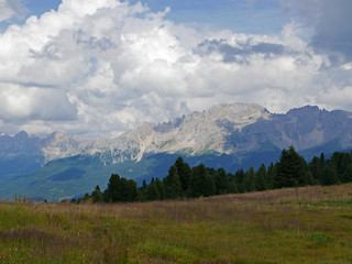 Fototapeta premium le belle Dolomiti in estate